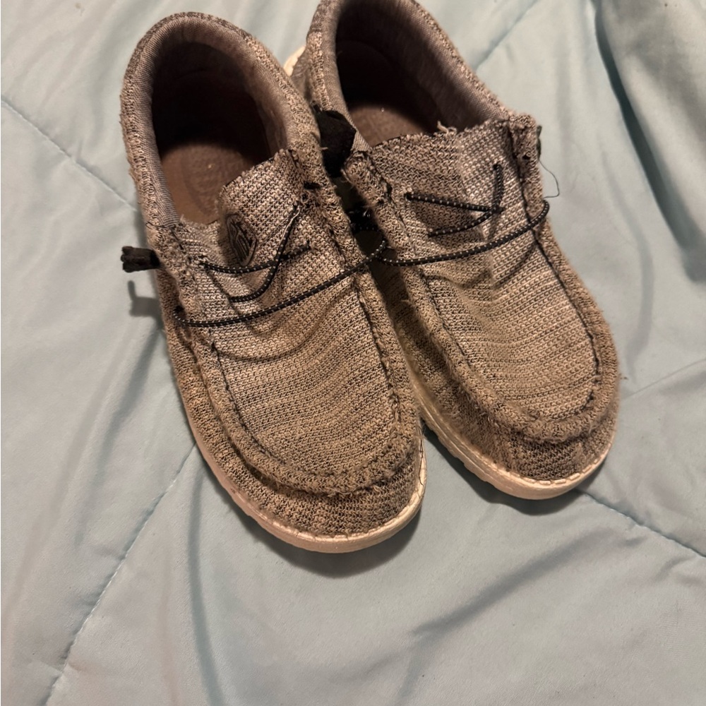 Hey Dude Men's Gray Loafers